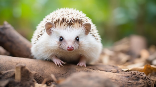 Kleiner Igel auf einem Feld