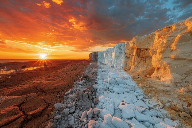 Klimawandel schmilzt Gletscher schneller professionelle Fotografie