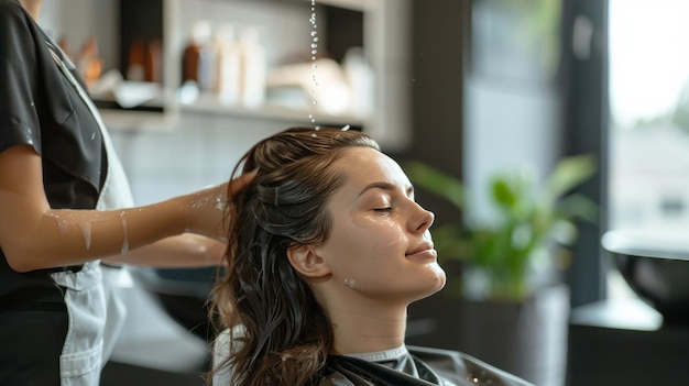 Foto klinik für haar- und kopfhautbehandlung