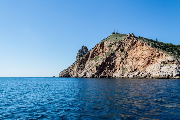 Klippe am Meer