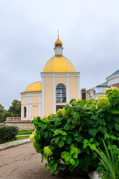 Kloster des Erlösers Miraculous im Dorf Klykovo Oblast Kaluga Russland