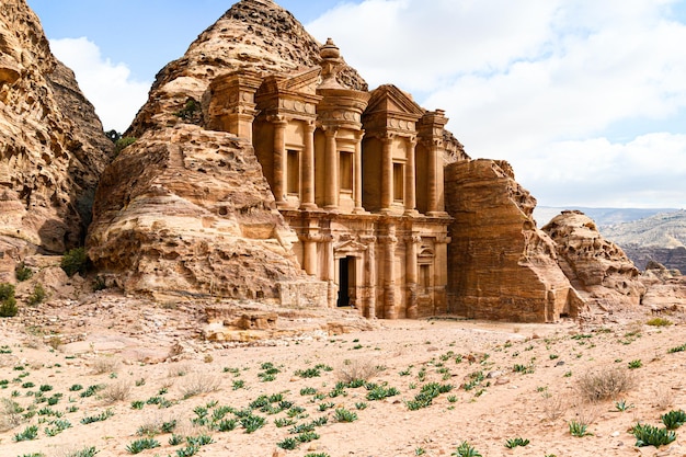 Kloster Petra Ad Deir in der antiken Stadt PetraJordan UNESCO-Weltkulturerbe