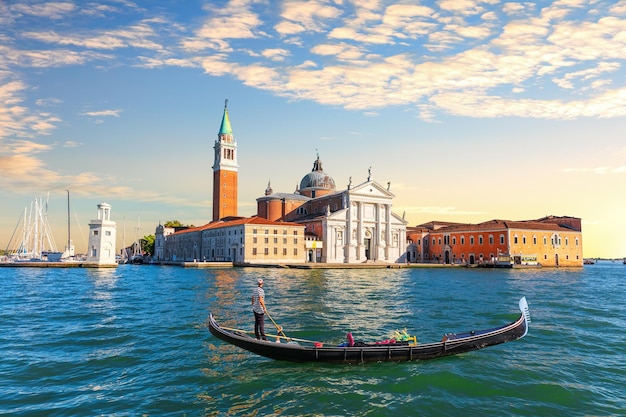 Kloster St. George auf der Insel der Lagune von Venedig Italien