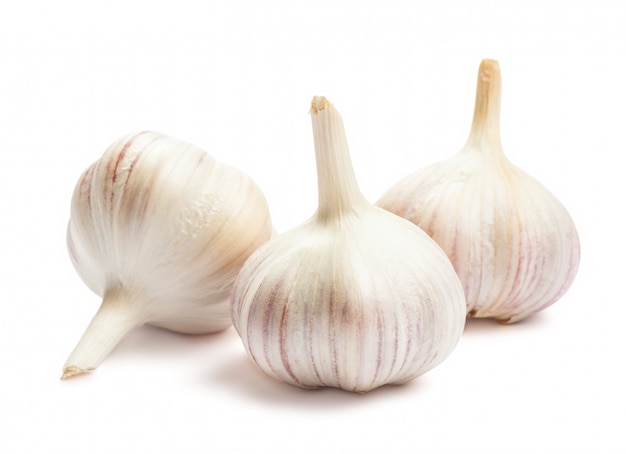 Knoblauch isoliert