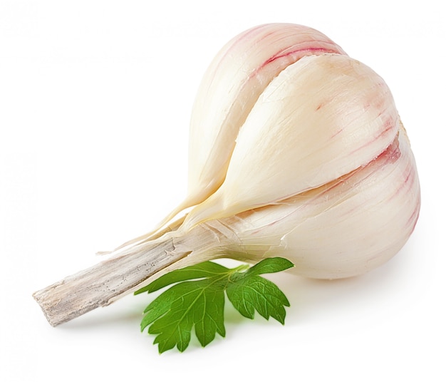 Knoblauch mit Petersilie