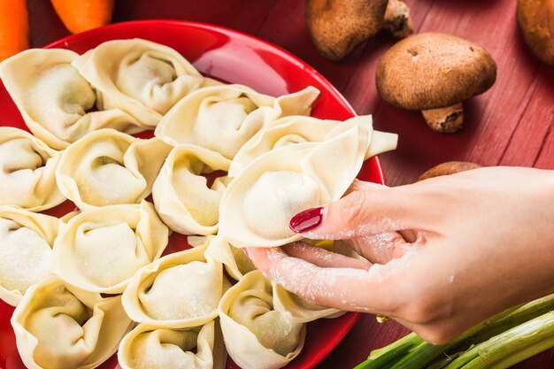 Knödel für chinesische Feste Chinesische Feste