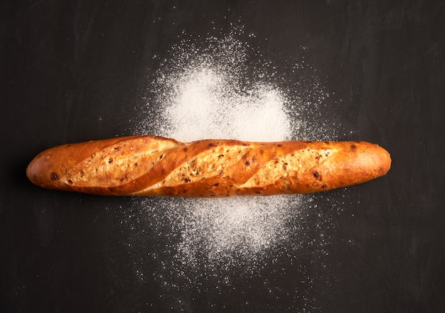 Knusprige französische Baguettes