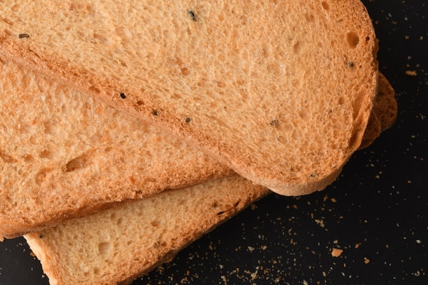 Knuspriger Zwieback oder Toast für ein gesundes Leben