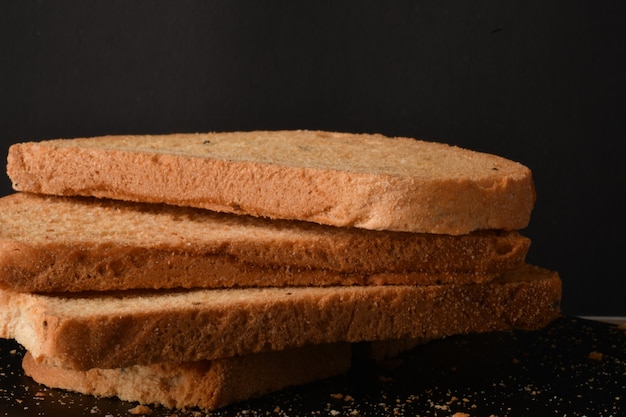 Knuspriger Zwieback oder Toast für ein gesundes Leben