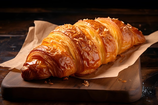 Knuspriges Croissant-Gebäck