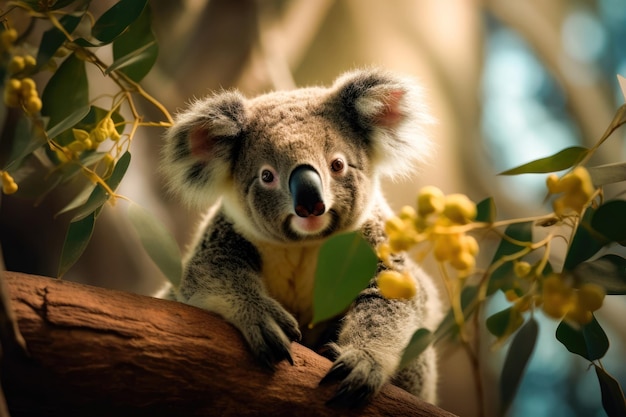 Koala auf dem Baum