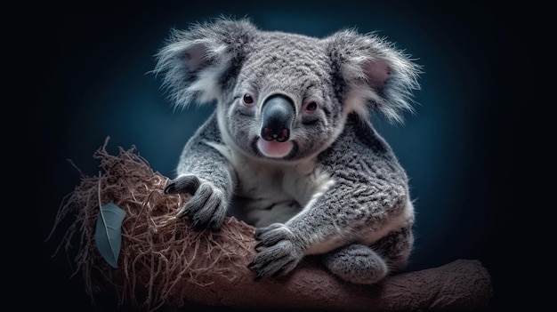 Koala-Filmhintergrund Generative KI