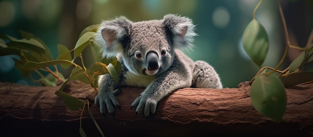 Koala-Filmhintergrund Generative KI