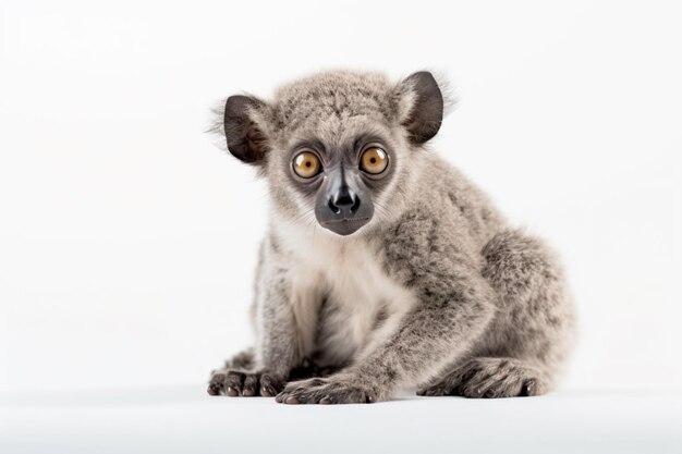 Un koala con una nariz grande