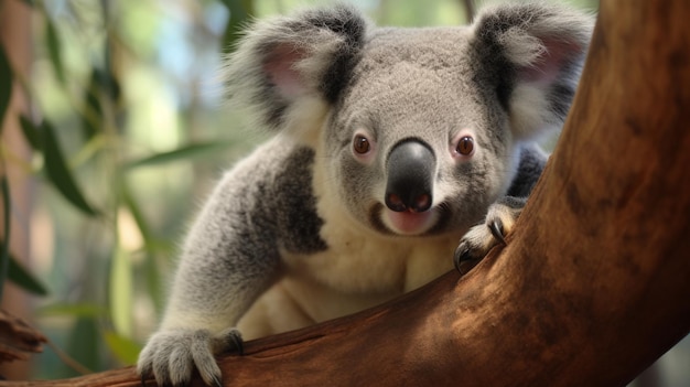 Koala no Lone Pine Koala Sanctuary, em Brisbane