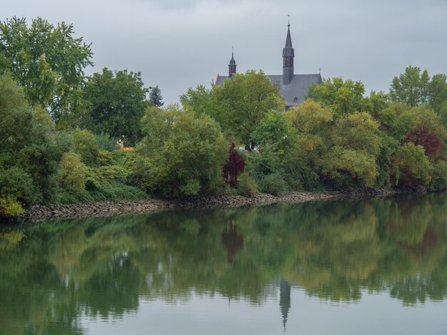 Foto koblenz en el río rin