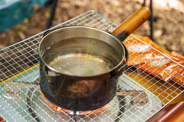 Kochen im Lager