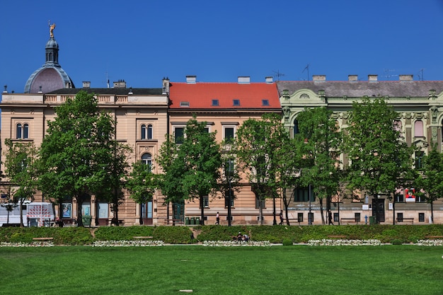 König Tomislav Square, Zagreb, Kroatien