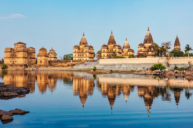 Königliche Ehrenmal von Orchha Madhya Pradesh Indien in