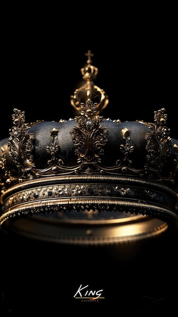 Königliche Eleganz fesselndes Logo Text Königliches Design, das die Majestät der Autorität symbolisiert