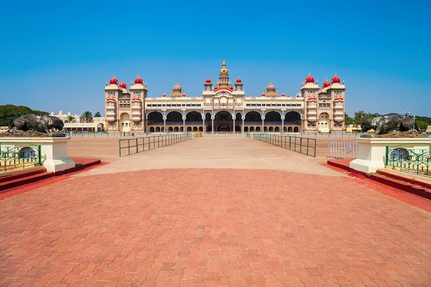 Königspalast von Mysore in Indien