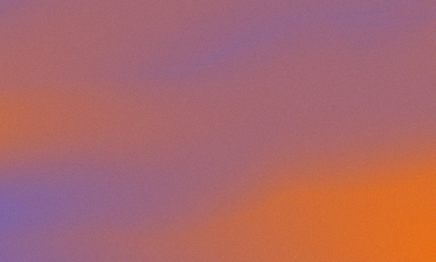 Körniger Hintergrund mit orangefarbenem und lila Gradient