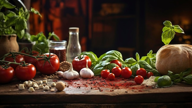 Köstliche Food-Fotografie-Kochszenen