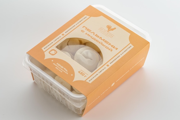 köstliche gefrorene Pelmeni