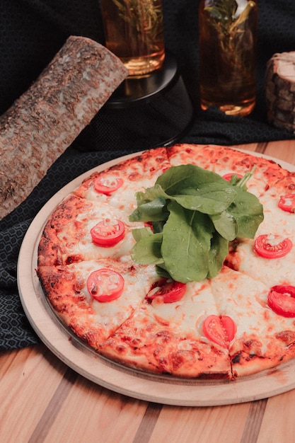 Köstliche Mischung Pizza italienisches Essen