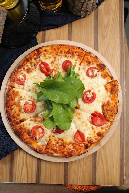 Köstliche Mischung Pizza italienisches Essen