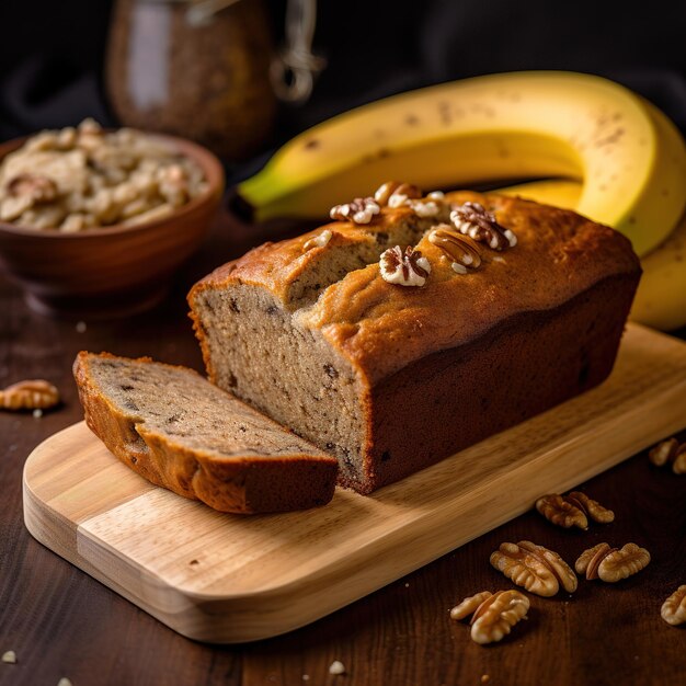 köstliches Bananenbrot