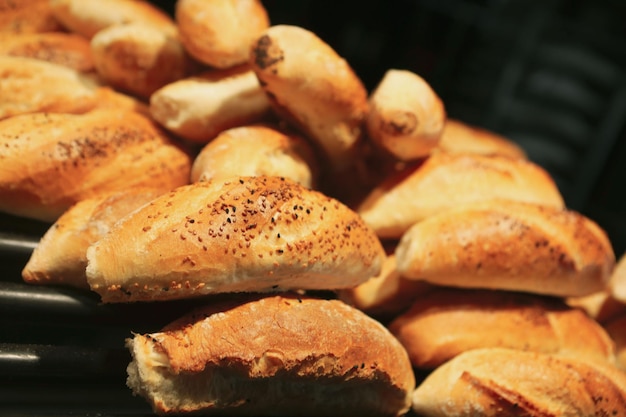 Köstliches Brot auf dem Tisch