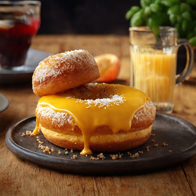 Köstliches Donut-Foto