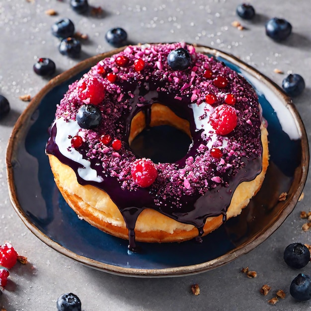 Köstliches Donut-Foto