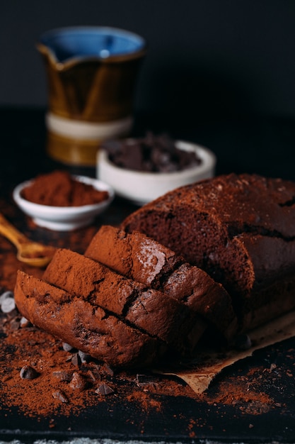 Köstliches hausgemachtes Schokoladenbrot