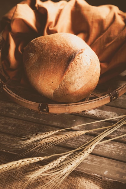 köstliches naturästhetisch gebackenes Brot