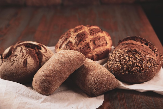 köstliches naturästhetisch gebackenes Brot