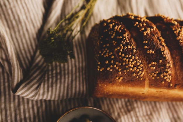 köstliches naturästhetisch gebackenes Brot