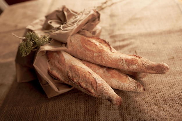 köstliches naturästhetisch gebackenes Brot