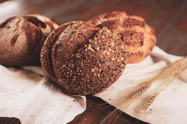 köstliches naturästhetisch gebackenes Brot