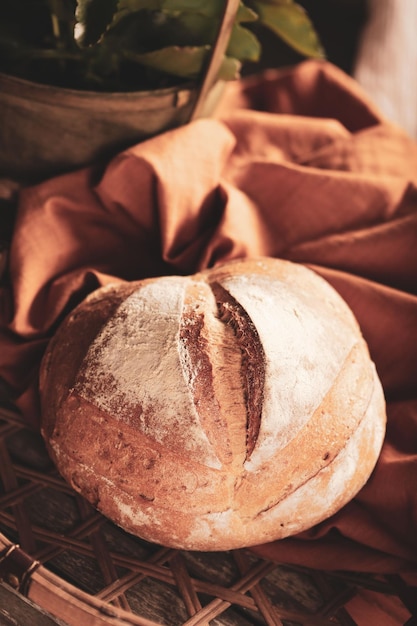 Köstliches, naturästhetisch gebackenes Brot