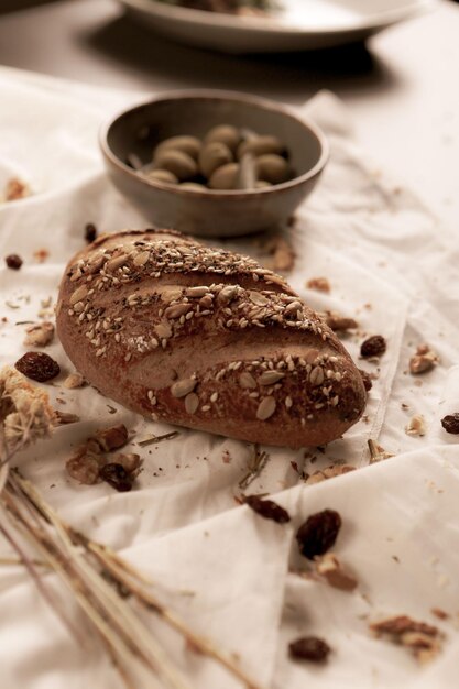 köstliches naturästhetisch gebackenes Brot