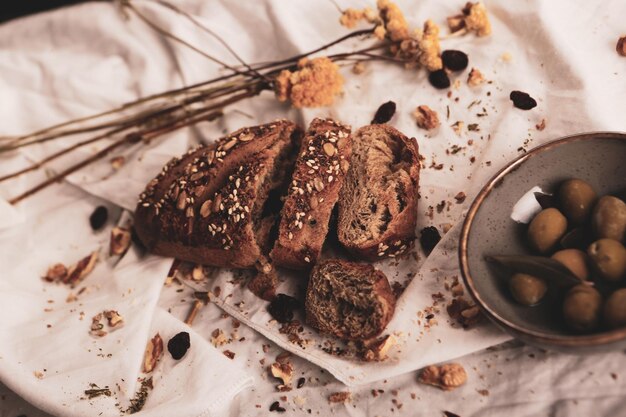 Köstliches, naturästhetisch gebackenes Brot