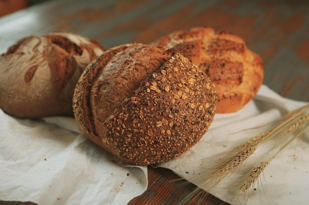 köstliches naturästhetisch gebackenes Brot