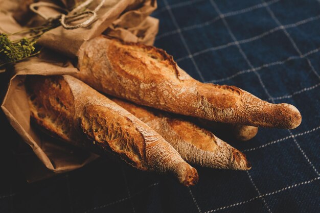 köstliches naturästhetisch gebackenes Brot