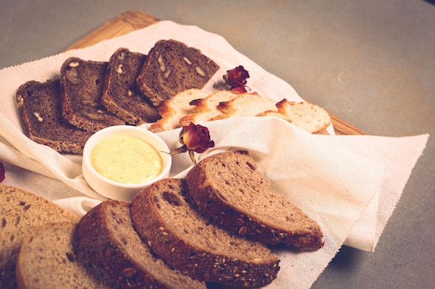 köstliches naturästhetisch gebackenes Brot