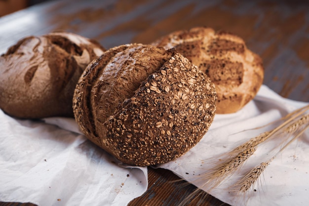 köstliches naturästhetisch gebackenes Brot