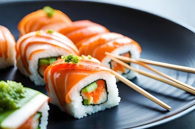 köstliches Sushi-Foto