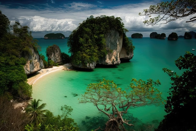 Koh Hong ist eine thailändische Insel in der Nähe von Krabi