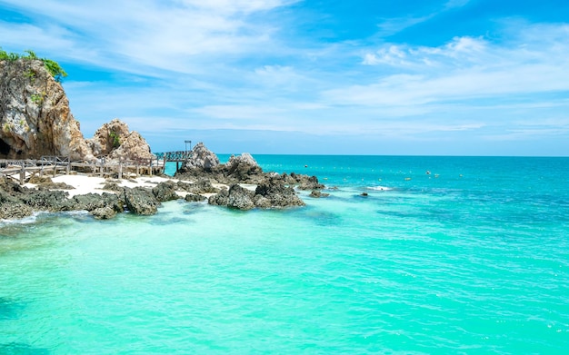 Koh kham sattahip chonburi tailândia mar céu